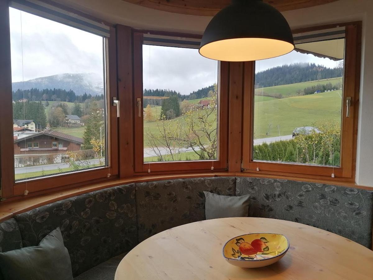 Apartamento Haus Alpenglühn Abtenau Exterior foto